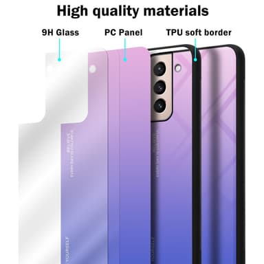 Suojakuori Samsung Galaxy S21 PLUS Kotelo (Musta)