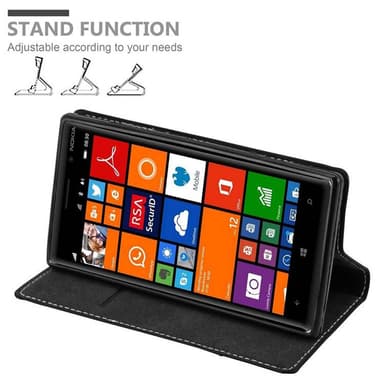 Nokia Lumia 830 Suojakuori Case (Musta)