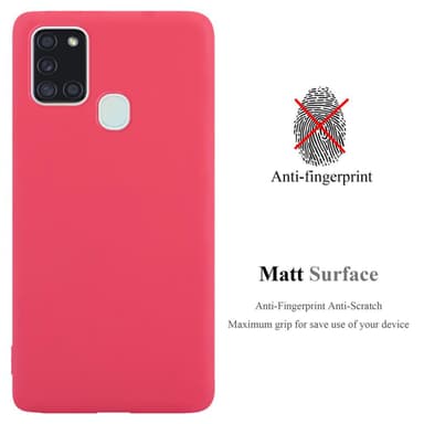 Suojakuori Samsung Galaxy A21s Kotelo (Punainen)