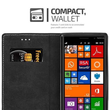 Nokia Lumia 830 Suojakuori Case (Musta)