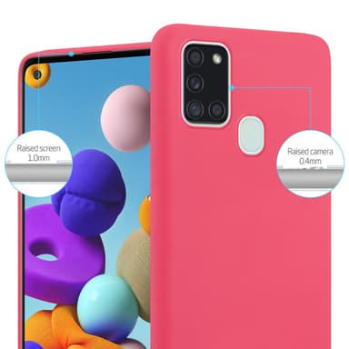 Suojakuori Samsung Galaxy A21s Kotelo (Punainen)