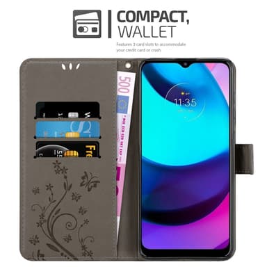 Motorola MOTO E20 / E30 / E40 Suojakuori Lompakkokotelo