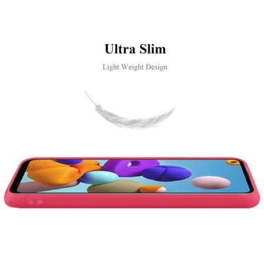 Suojakuori Samsung Galaxy A21s Kotelo (Punainen)