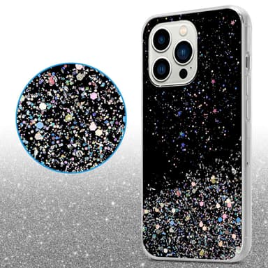 iPhone 14 PRO MAX Suojakuori Kotelo (Musta)