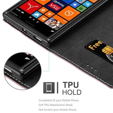 Nokia Lumia 830 Suojakuori Case (Vaaleanpunainen)