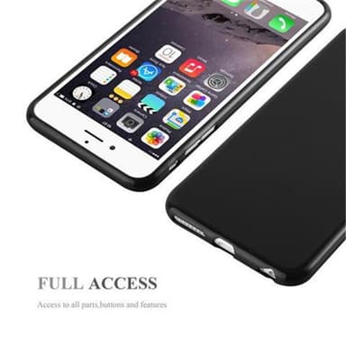 iPhone 6 PLUS / 6S PLUS Suojakuori Kotelo (Musta)