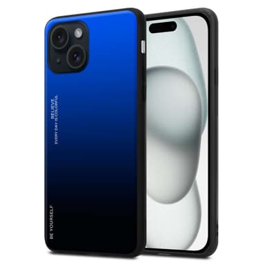 Suojakuori iPhone 15 PLUS Kotelo (Musta)