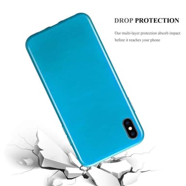 iPhone XS MAX Suojakuori Kotelo (Turkoosi)