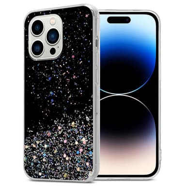 iPhone 14 PRO MAX Suojakuori Kotelo (Musta)