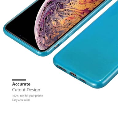 iPhone XS MAX Suojakuori Kotelo (Turkoosi)