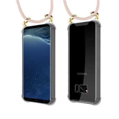 Samsung Galaxy S8 Suojakuori Kotelo (Vaaleanpunainen)