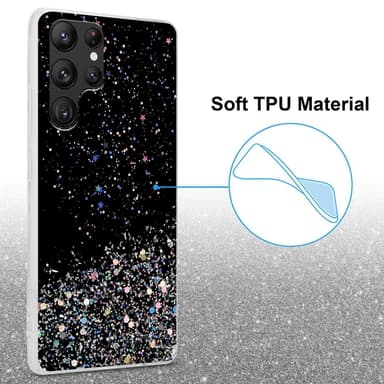 Samsung Galaxy S22 ULTRA Suojakuori Kotelo (Musta)