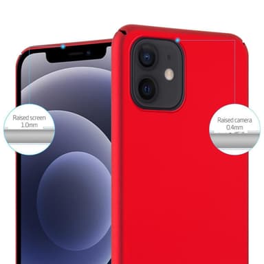 iPhone 12 MINI Suojakuori Kotelo Cover (Punainen)