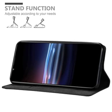 Sony Xperia PRO-I Suojakuori Lompakkokotelo (Musta)