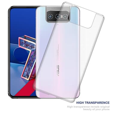 Asus ZenFone 7 Suojakuori Kotelo (Läpinäkyvä)
