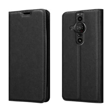 Sony Xperia PRO-I Suojakuori Lompakkokotelo (Musta)