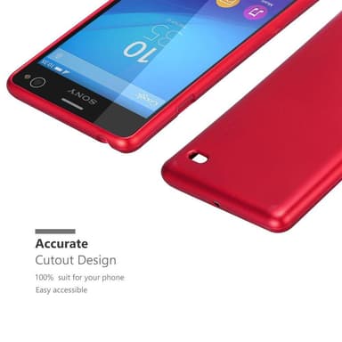 Sony Xperia C4 Suojakuori Kotelo (Punainen)