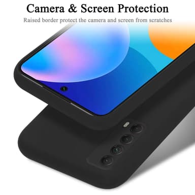 Huawei P SMART 2021 Suojakuori Kotelo Case (Musta)