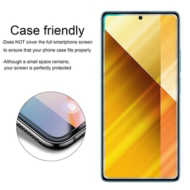 Redmi Note 13 5G Näytönsuoja Karkaistu lasi Suojakalvo