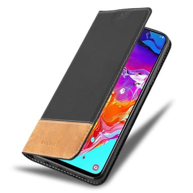 Samsung Galaxy A70 / A70s Suojakuori Case (Musta)