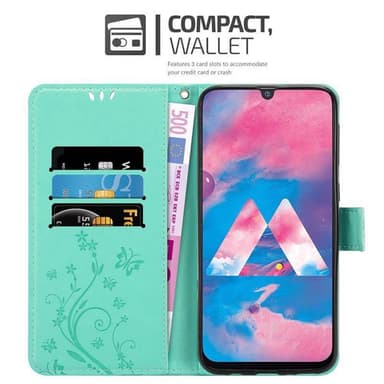 Samsung Galaxy M30 / A40s Suojakuori Lompakkokotelo