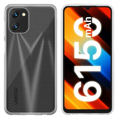 Umidigi Power 7 / 7S Suojakuori Kotelo (Läpinäkyvä)