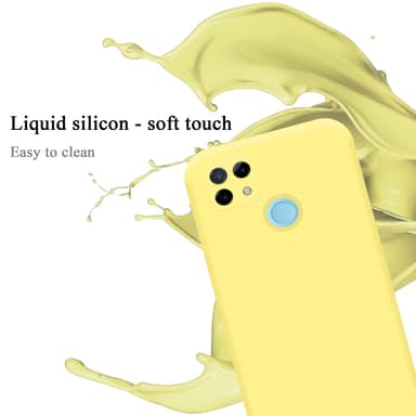 Realme C21 Suojakuori Kotelo Case (Keltainen)