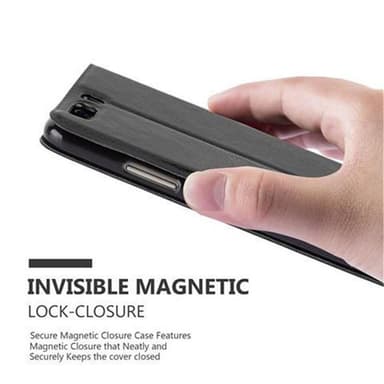 Lompakkokotelo Huawei P10 Case (Musta)