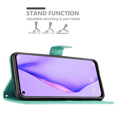 Google PIXEL 5 Suojakuori Lompakkokotelo (Sininen)