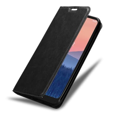 Nokia C21 Suojakuori Lompakkokotelo (Musta)