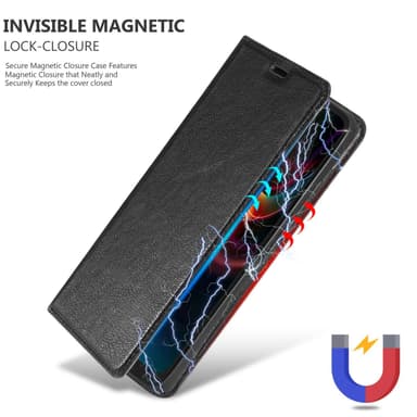 Umidigi G1 / G1 MAX Suojakuori Lompakkokotelo (Musta)