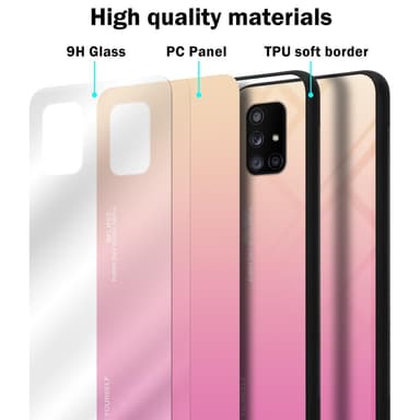 Suojakuori Samsung Galaxy A71 5G Kotelo (Musta)