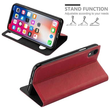 Lompakkokotelo iPhone XR Case (Punainen)