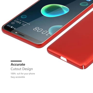 HTC Desire 12 PLUS Suojakuori Kotelo Cover (Punainen)