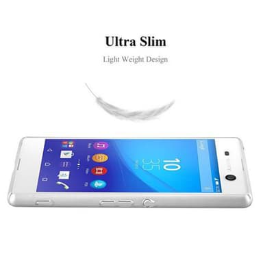 Sony Xperia M5 Suojakuori Kotelo Cover (Hopea)