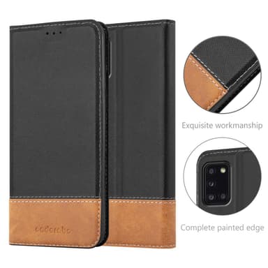 Samsung Galaxy A31 Suojakuori Case (Musta)
