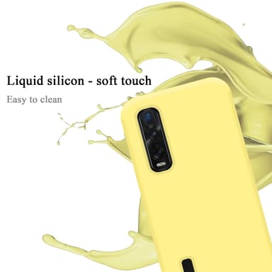 Oppo FIND X2 PRO Suojakuori Kotelo (Keltainen)
