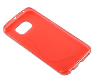 Samsung Galaxy S6 EDGE Suojakuori Cover (Punainen)