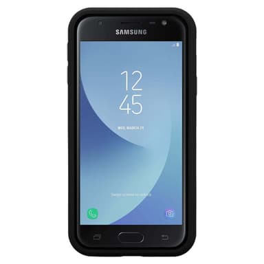Samsung Galaxy J7 2017 Suojakuori Kotelo (Musta)