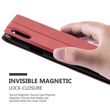 Lompakkokotelo iPhone XR Case (Punainen)