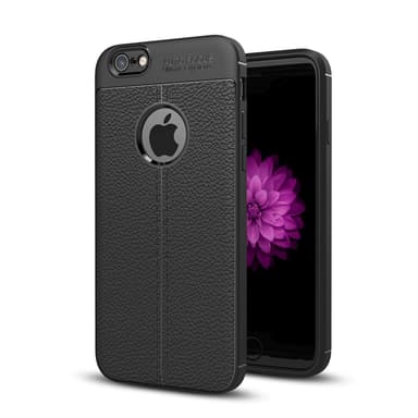 iPhone 6 / 6S Suojakuori Case Cover (Musta)