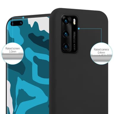 Suojakuori Huawei P40 Kotelo (Musta)