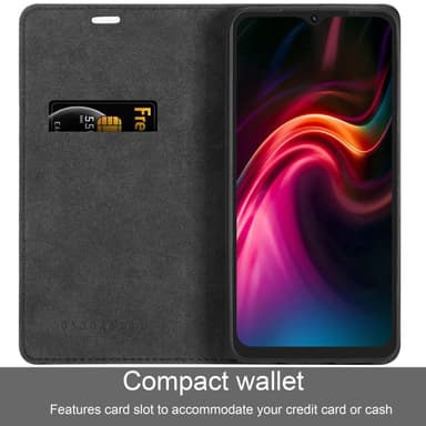Umidigi G1 / G1 MAX Suojakuori Lompakkokotelo (Musta)