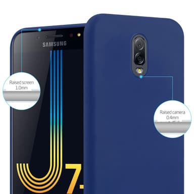 Suojakuori Samsung Galaxy J7 PLUS / C8 Kotelo (Sininen)