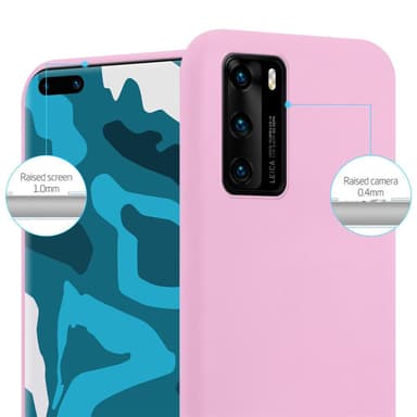 Suojakuori Huawei P40 Kotelo (Vaaleanpunainen)