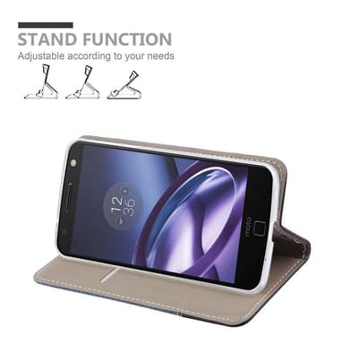 Motorola MOTO Z Suojakuori Lompakkokotelo (Sininen)