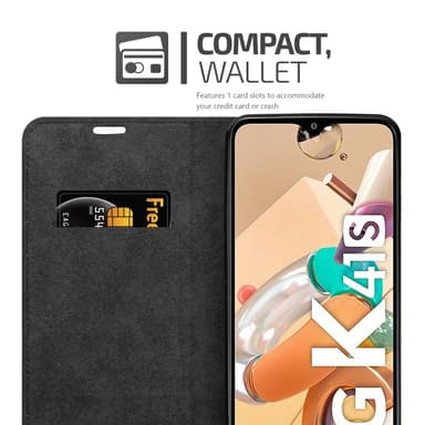 LG K41S Suojakuori Lompakkokotelo (Punainen)
