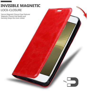 ZTE Nubia Z11 Suojakuori Lompakkokotelo (Punainen)