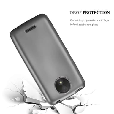 Motorola MOTO C PLUS Suojakuori Kotelo (harmaa)