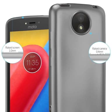 Motorola MOTO C PLUS Suojakuori Kotelo (harmaa)